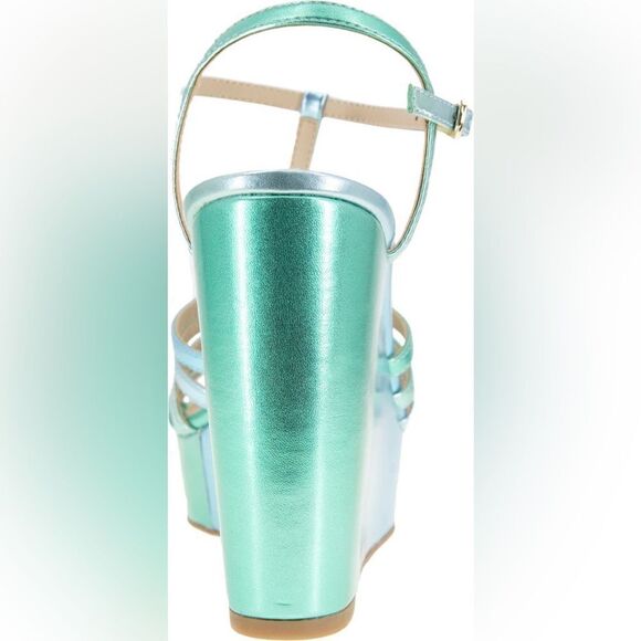 Kenneth Cole | Celia Ankle Strap Platform Wedge Sandal - Picture 2 of 8